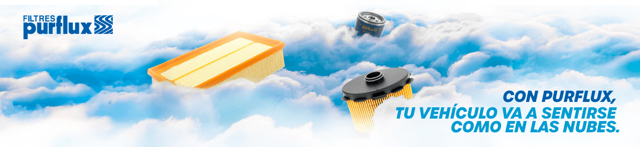 Con Purflux, tu vehículo va a sentirse como en las nubes.