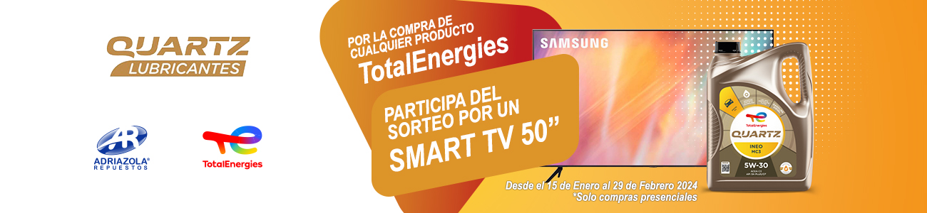 Concurso TV 50" Total Energies & Adriazola Repuestos